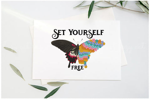 Set Yourself Free Retro Sublimation Sublimation Jagonath Roy 