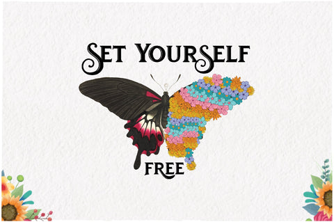 Set Yourself Free Retro Sublimation Sublimation Jagonath Roy 