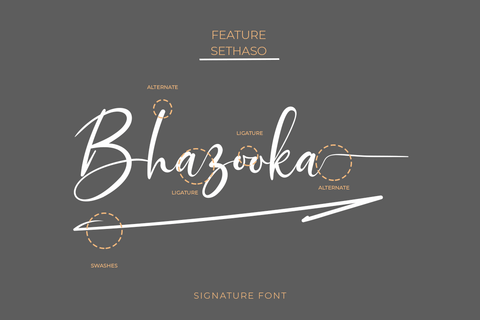 Sethasso Font twinletter 