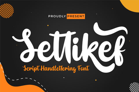 Settikef Font twinletter 