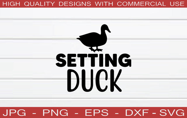 setting duck SVG SVG buydesign 