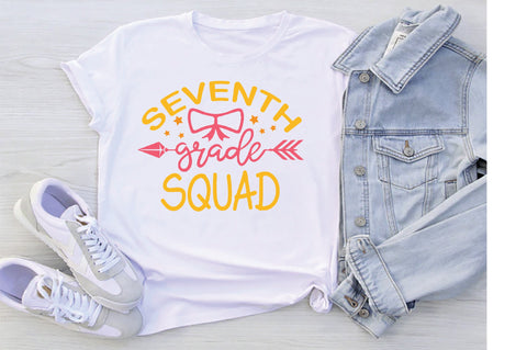 Seventh Grade Squad SVG Creativeart88 