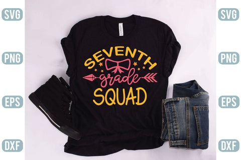 Seventh Grade Squad SVG Creativeart88 