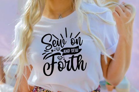 Sew on and sew forth SVG SVGista 