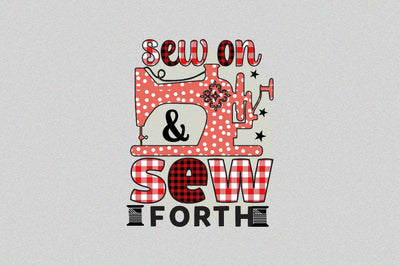 Sew on & sew forth Sublimation SVGArt 