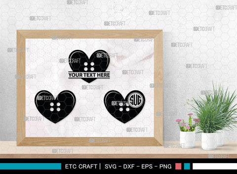 Sewing Button Monogram, Sewing Button Silhouette, Sewing Button Svg, Button Svg, Sewing Machine Svg, Tailor Svg, Sewing Button, SB00212 SVG ETC Craft 