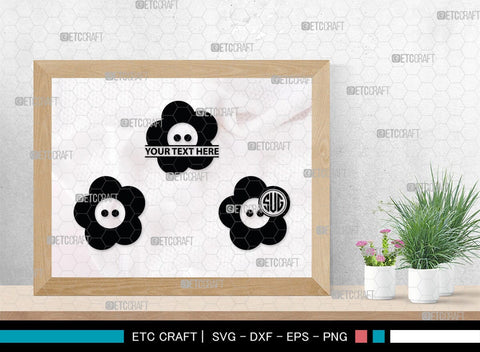 Sewing Button Monogram, Sewing Button Silhouette, Sewing Button Svg, Button Svg, Sewing Machine Svg, Tailor Svg, Sewing Button, SB00212 SVG ETC Craft 