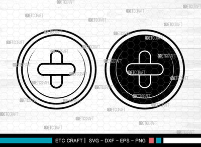 Sewing Button SVG, Button Svg, Seamstress Svg, Sewing Svg, Craft Button Svg, Sewing Button Svg SVG ETC Craft 