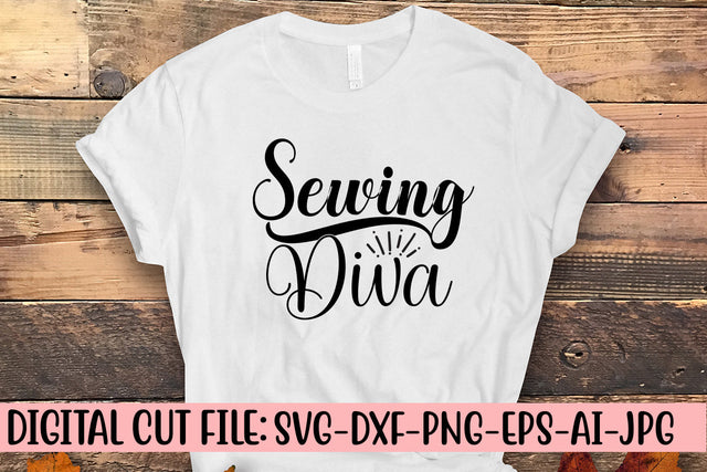 Sewing Diva SVG Cut File SVG Syaman 