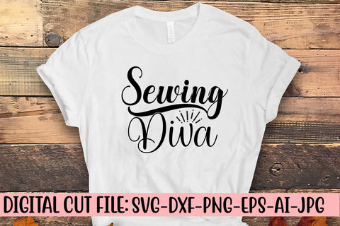 Sewing Diva SVG Cut File SVG Syaman 