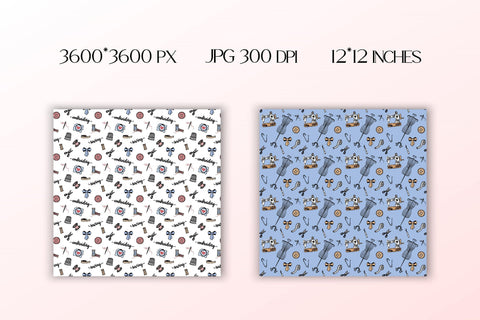 Sewing & Embroidery Digital Papers Pack | JPG Patterns Digital Pattern AnnaViolet_store 