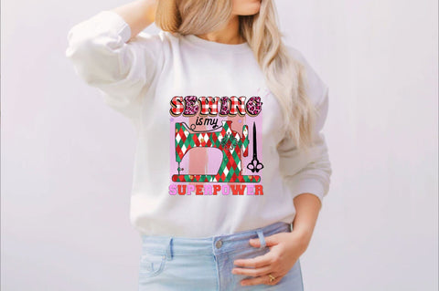 Sewing is my superpower Sublimation SVGArt 