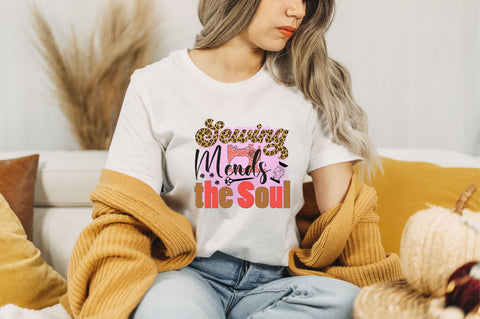 Sewing Mends the Soul Sublimation SVGArt 
