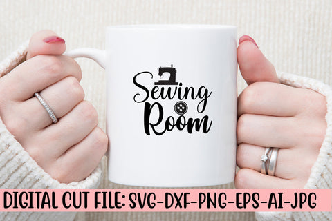 Sewing Room SVG Cut File SVG Syaman 