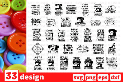 Sewing SVG Bundle SVG SvgOcean 