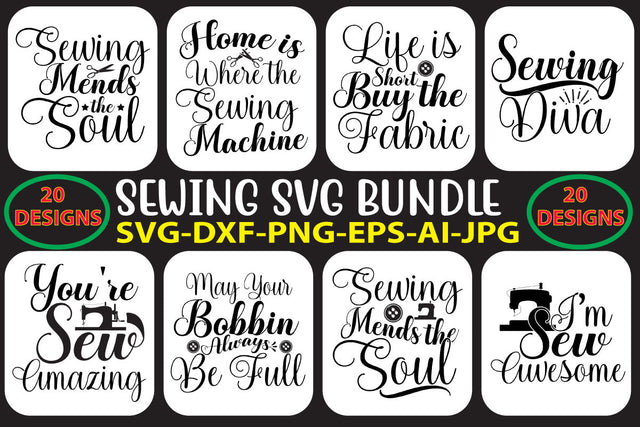 Sewing Svg Bundle SVG Syaman 