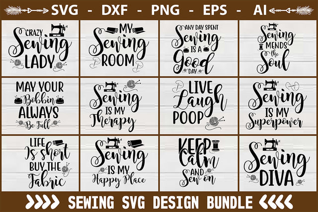 Sewing SVG Design Bundle SVG Nbd161 