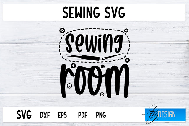 Sewing SVG | Sewing Quotes SVG | Love Sewing SVG SVG Fly Design 