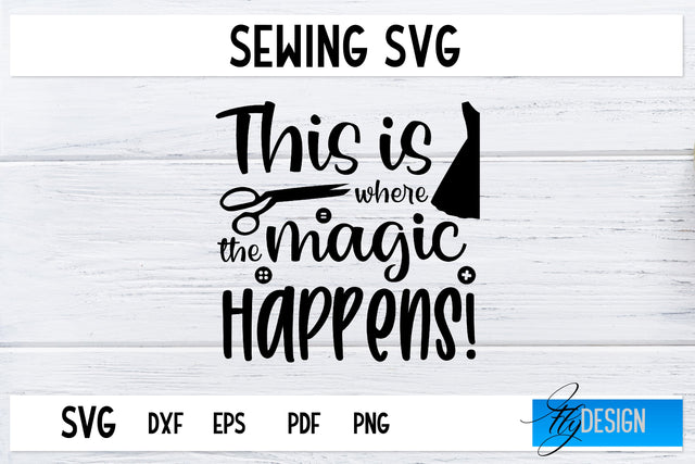 Sewing SVG | Sewing Quotes SVG | Love Sewing SVG SVG Fly Design 