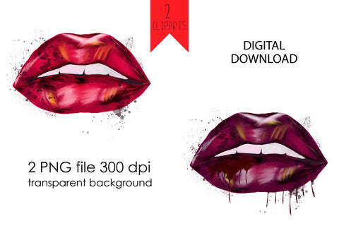 Sexy Lips bundle Sublimation Natasha Prando 