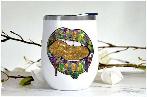 Sexy Lips Mardi Gras Sublimation Sublimation Jagonath Roy 