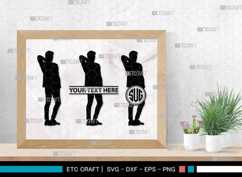 Sexy Man Monogram, Sexy Man Silhouette, Sexy Man SVG, Male Strippers Svg, Hot Men Svg, Male Model Svg, SB00403 SVG ETC Craft 