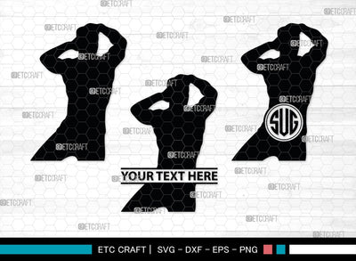 Sexy Man Monogram, Sexy Man Silhouette, Sexy Man SVG, Male Strippers Svg, Hot Men Svg, Male Model Svg, SB00403 SVG ETC Craft 