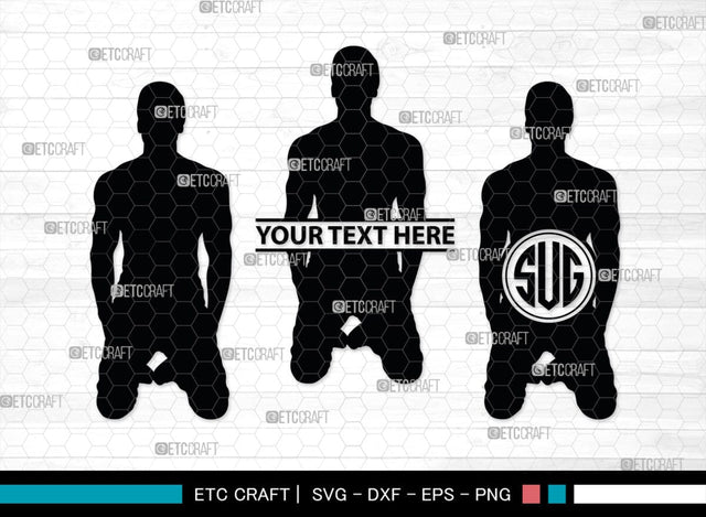 Sexy Man Monogram, Sexy Man Silhouette, Sexy Man SVG, Male Strippers Svg, Hot Men Svg, Male Model Svg, SB00403 SVG ETC Craft 