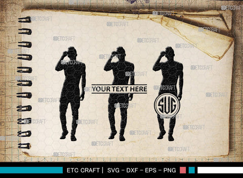 Sexy Man Monogram, Sexy Man Silhouette, Sexy Man SVG, Male Strippers Svg, Hot Men Svg, Male Model Svg, SB00403 SVG ETC Craft 