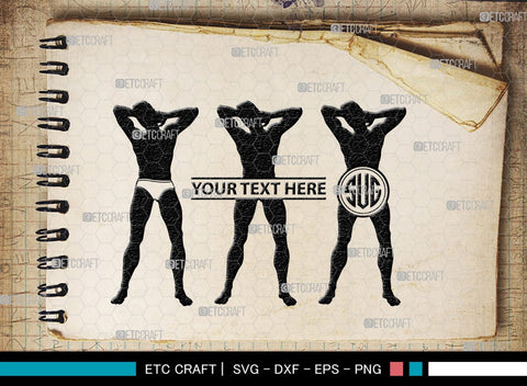 Sexy Man Monogram, Sexy Man Silhouette, Sexy Man SVG, Male Strippers Svg, Hot Men Svg, Male Model Svg, SB00403 SVG ETC Craft 