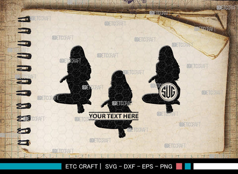 Sexy Woman Monogram, Sexy Woman Silhouette, Sexy Woman SVG, Sexy Lady Svg, Sexy Girl Svg, Striptease Svg, SB00404 SVG ETC Craft 