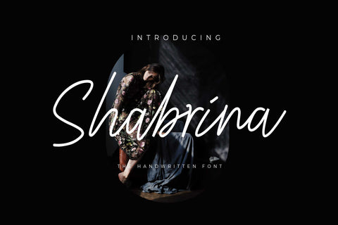 Shabrina-Handwritten font Font LetterdayStudio 