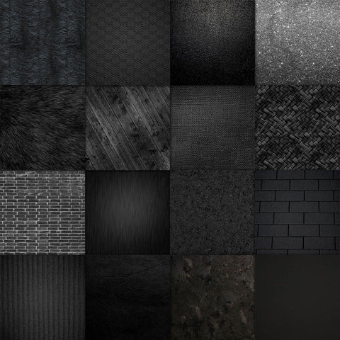Shades of Black Digital Paper Textures Sublimation Old Market 
