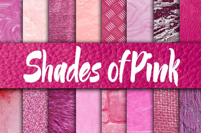 Shades of Pink Digital Paper Textures Sublimation Old Market 