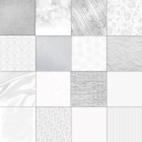 Shades of White Digital Paper Textures Sublimation Old Market 