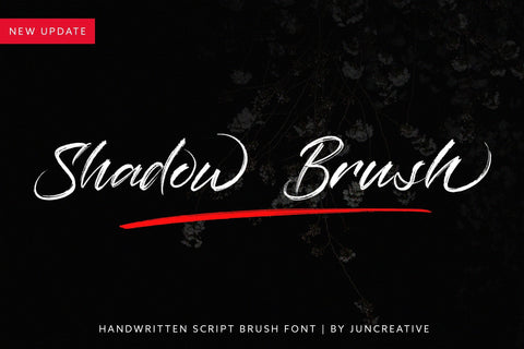 Shadow Brush Display Font Jun Creative 