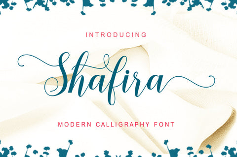 Shafira Font gatype 