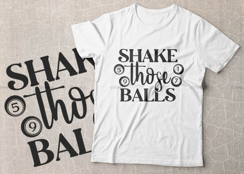 shake those balls svg, Bingo lover svg, Bingo Svg, Bingo file for cutting machines, Bingo Dxf, Bingo PNG, Bingo Design SVG Dinvect 