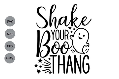 Shake Your Boo Thang| Halloween Ghost SVG Cutting Files. SVG CosmosFineArt 