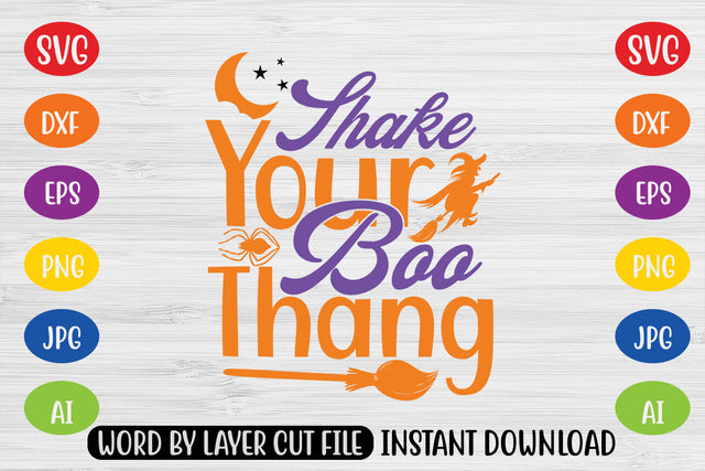 Shake Your Boo Thang SVG CUT FILE SVG MStudio 