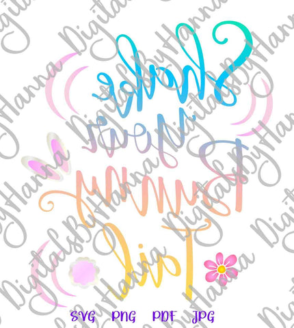 Shake Your Bunny Tail Happy Easter Print & Cut SVG Digitals by Hanna 