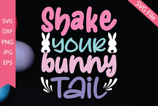 shake your bunny tail SVG md faruk hossain 