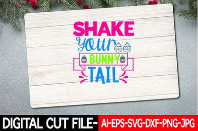 Shake Your Bunny Tail Svg SVG Blessedprint 