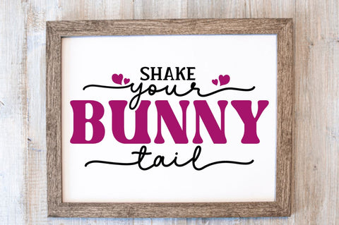 Shake your bunny tail SVG SVG Regulrcrative 