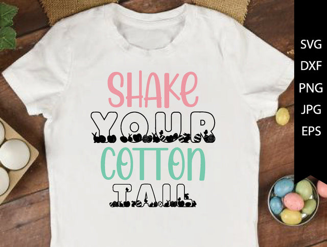 shake your cottontail SVG cut files SVG md faruk hossain 