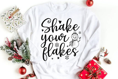 Shake your flakes, Christmas SVG SVG FiveStarCrafting 