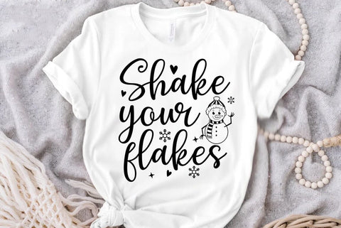Shake your flakes, Christmas SVG SVG FiveStarCrafting 