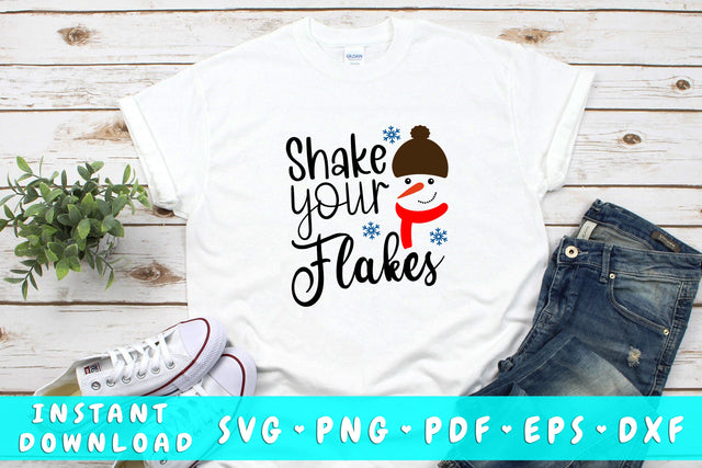 Shake Your Flakes SVG SVG HappyDesignStudio 