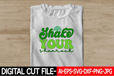 Shake Your Shamrock Retro SVG Blessedprint 