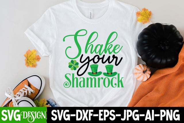 Shake Your Shamrock SVG Cut File SVG BlackCatsMedia 